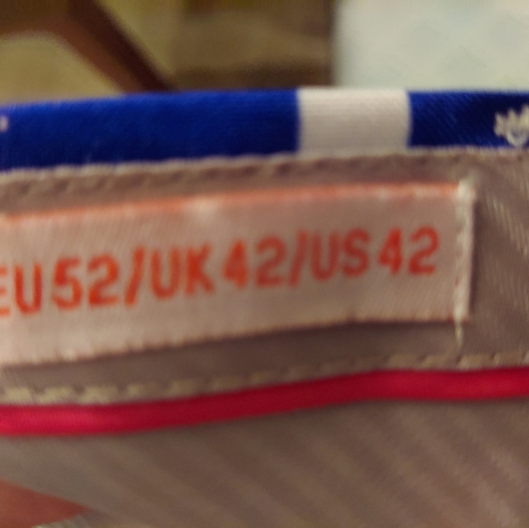 OppoSuits Rudolph Christmas Suit, Size 42, 32, Blue, Red, White - Picture 6 of 7